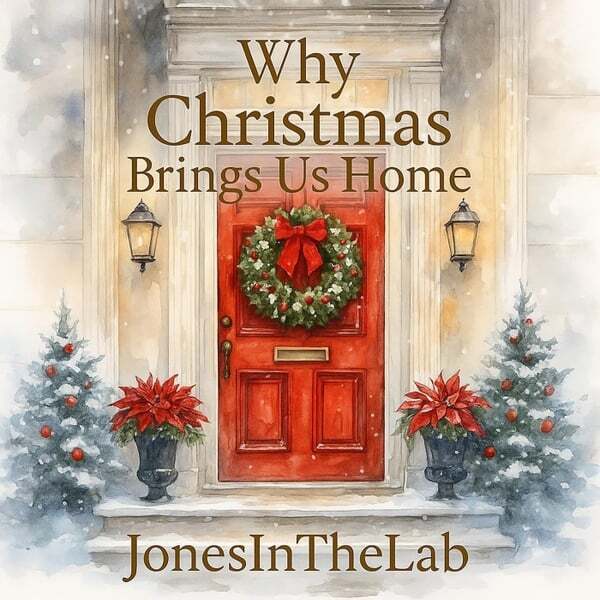 Cover art for Why Christmas Brings Us Home